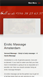 Mobile Screenshot of eroticmassageamsterdam.com